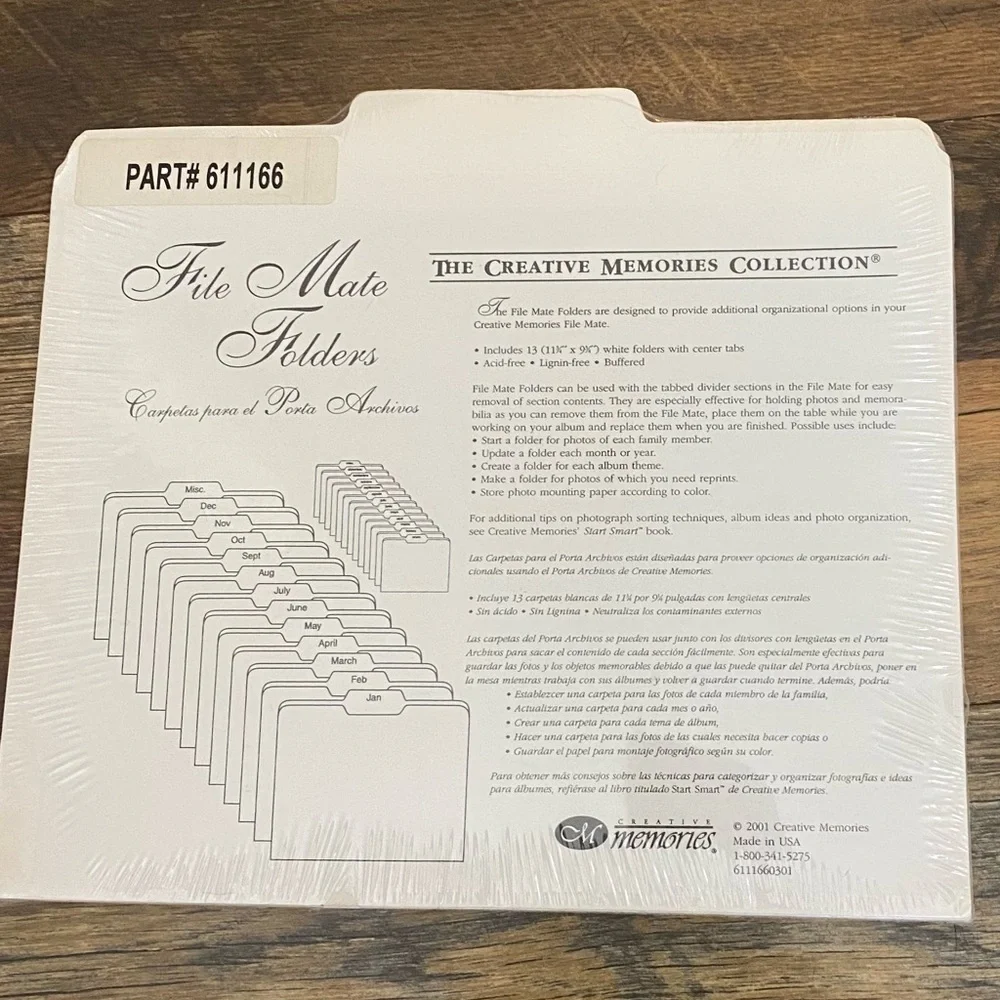 Creative Memories File Mate Folder’s